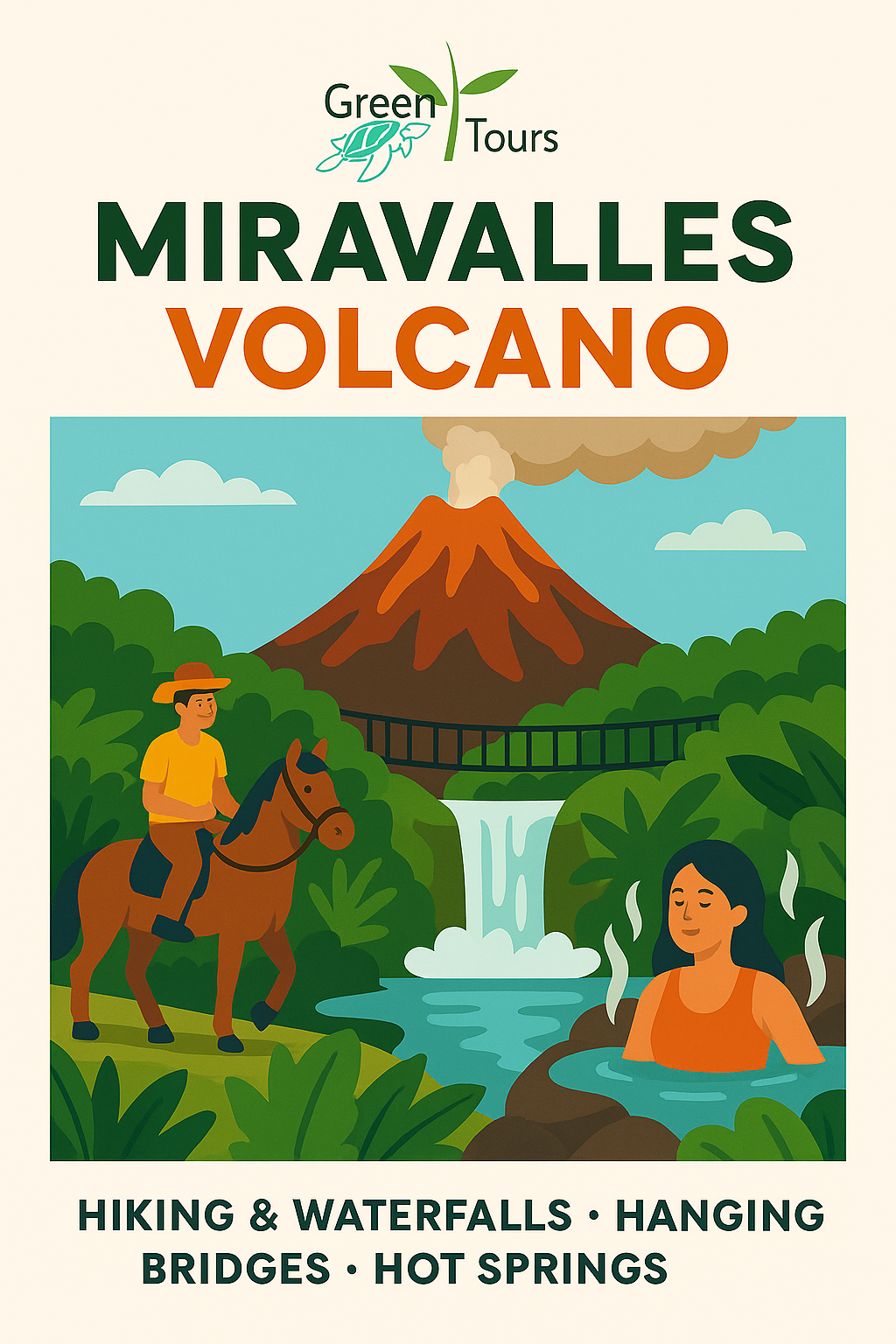Tour Volcán Miravalles Experiencia Guanacaste