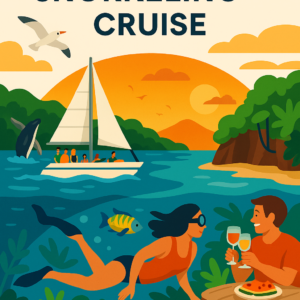 Catamarán al Atardecer & Crucero de Snorkel Guanacaste