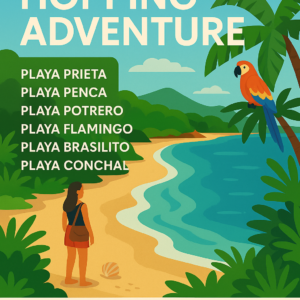 Aventura de playa en Guanacaste