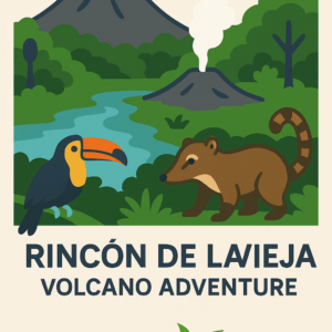 Aventura en el Volcán Rincón de la Vieja & Aguas termales - Guanacaste