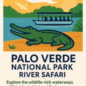 Safari por el río en el Parque Nacional Palo Verde Guanacaste