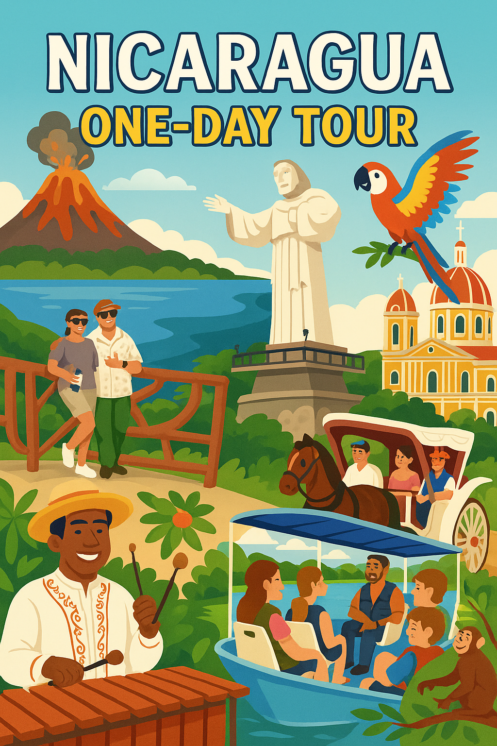 Tour de un día en Nicaragua - Guanacaste