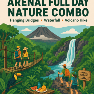 Combo de Naturaleza de día completo en Arenal