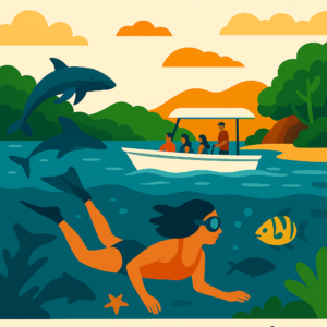 Snorkel Privado & Avistamiento de Vida Marina Guanacaste
